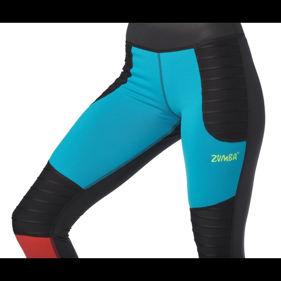 ZUMBA Move With Me Ankle Leggings, S,M,L,XL - Picture 2 of 2